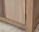 International Furniture Direct Natural Parota Brown 93" Electric Fireplace -3