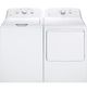 GE® Front Load Gas Dryer-White-4