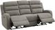 Elements International Avanti Whiskers Nature Grey Power Reclining Sofa-2
