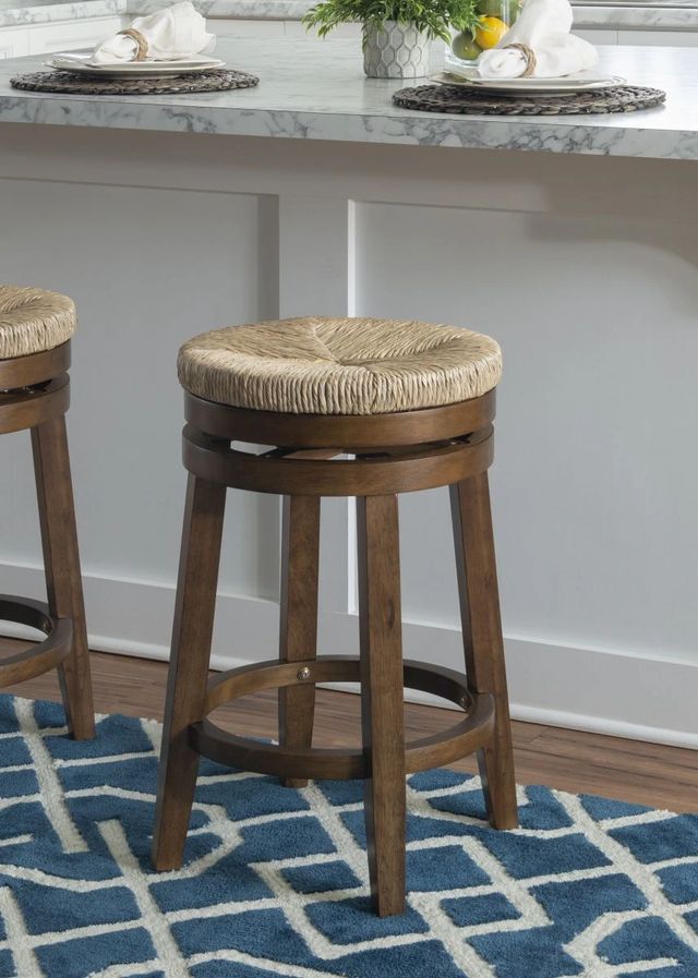 Powell® Maya Brown Walnut Counter Stool-1