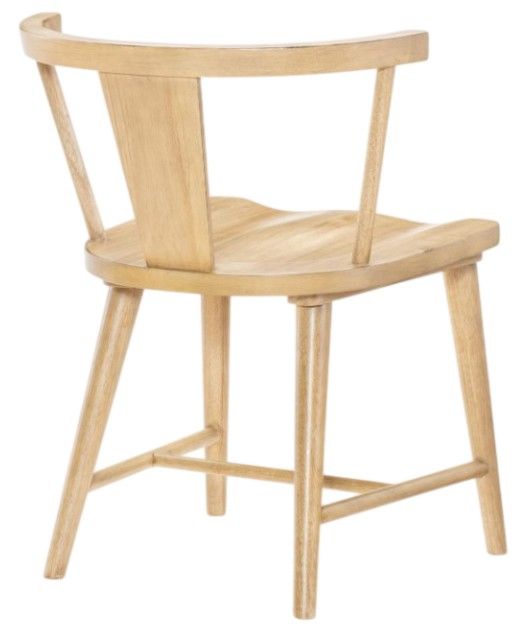 Legacy Classic Xxx's and Ooo's Amber Splat Back Dining Side Chair-2