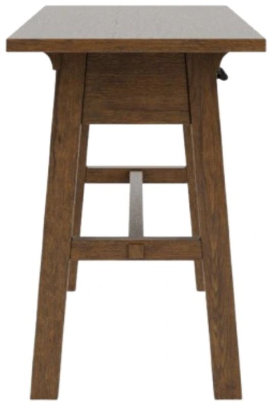 Riverside Furniture Calhoun Whiskey Oak Sofa Table-3