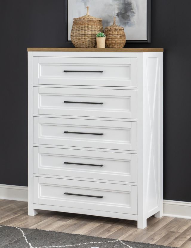 Legacy Classic Franklin Natural White Drawer Chest-2