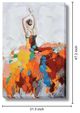 Classy Living Vibrant Fiesta of Color Ballet Wall Art-2