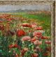 Stylecraft Red Floral Fields Wall Art-1