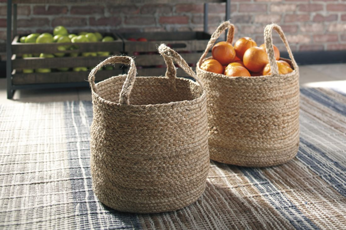 Signature Design by Ashley Brayton 2-Piece Natural Baskets - Thumbnail 5