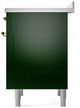Ilve® Nostalgie II Series 36" Emerald Green Pro Style Induction Range-4