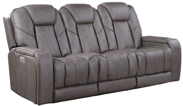 Steve Silver Co. Daniel 3-Piece Mossy Gray Triple Power Reclining Living Room Set-2