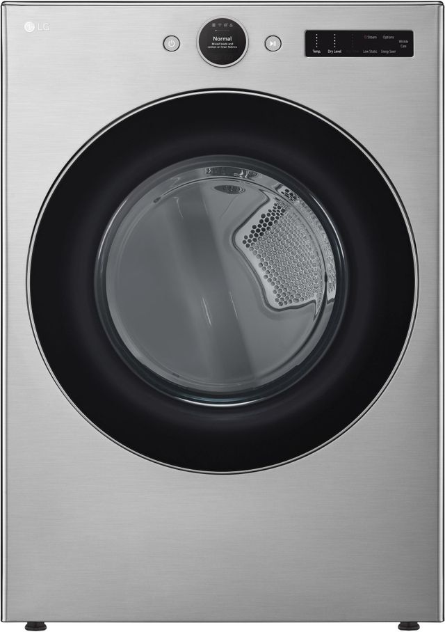 LG Graphite Steel Front Load Washer & Gas Dryer Laundry Pair-2