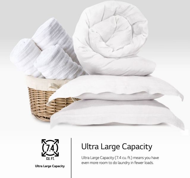 LG Graphite Steel Front Load Laundry Pair-14