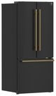 FORNO® Espresso Gallipoli 30 in. 17.5 Cu. Ft. Black Counter Depth French Door Refrigerator-3