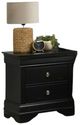 Lifestyle 0393A 4-Piece Antique Black Twin Bedroom Set-4