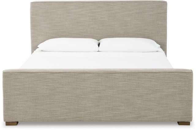 Signature Design by Ashley® Dakmore Brown California King Upholstered Bed-1