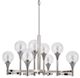 Cal® Lighting & Accessories Milbank Chrome Chandelier-0