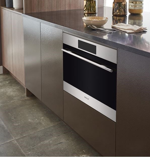 Wolf E Series Stainless Steel Built-In Microwave