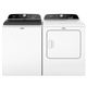 Whirlpool® White Top Load Washer & Electric Dryer Laundry Pair-0