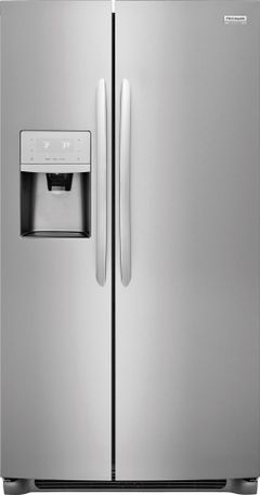 Frigidaire Gallery® 22.0 Cu. Ft. Stainless Steel Counter Depth Side-By-Side Refrigerator