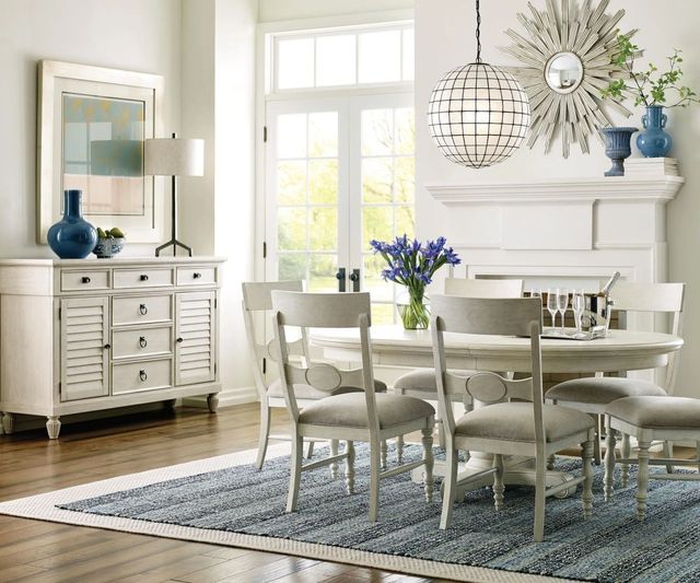 American Drew® Grand Bay White Side Chair-1