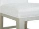 Magnussen Home® Lenox 2-Piece Acacia White/Sand Counter Chair Set with Upholstered Seat and Back-5