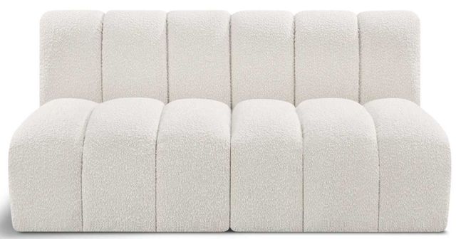 Meridian Furniture Arc 2-Piece Cream Modular Sectional-1