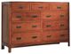 Mavin Customizable 72" American Craftsman Dresser-0