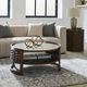 Liberty Furniture Warren Park 3-Piece Coffee Brown Round Optional Occasional Table Set-1