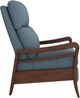 Best® Home Furnishings Customizable Ryberson Leather High Leg Recliner with Dark Walnut Legs-2
