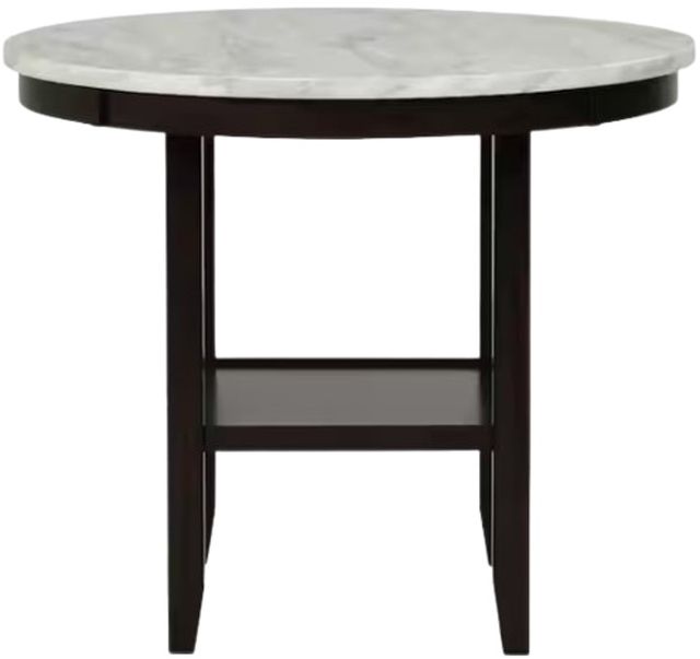 New Classic® Home Furnishings Celeste 5-Piece Espresso/Gray Counter Dining Table Set-3