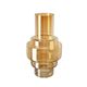 A & B Home Amber Luster Glass Accent Vase-0