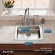 Elkay Lustertone® Classic Lustrous Satin 19-1/2" x 19" x 5" 3-Hole Single Bowl Drop-In ADA Sink-4