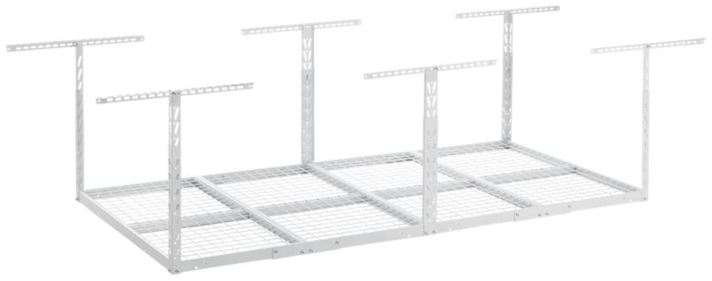 Gladiator® GearLoft™ White Overhead Storage Rack | Famous Tate | Tampa, FL