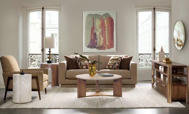 Hooker® Furniture Eleana Faux Onyx Accent Table-1