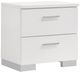 Coaster® Felicity 5-Piece White California King Bedroom Set -2