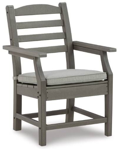 Signature Design by Ashley® Visola 6-Piece Gray Outdoor Dining Set-3