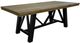 International Furniture Direct Loft Brown 7-Piece Brown/Gray Dining Set-1