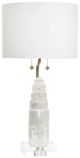 Stylecraft Tamara Day Jasper Crystal White Table Lamp-0