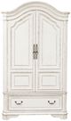 Liberty Furniture Magnolia Manor Antique White Armoire-2