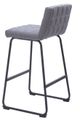 Zuo® Modern Pago Gray Barstool-2