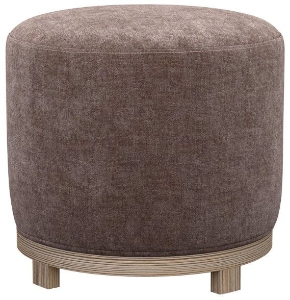 Emerald Home Lana Rose Swivel Ottoman-1