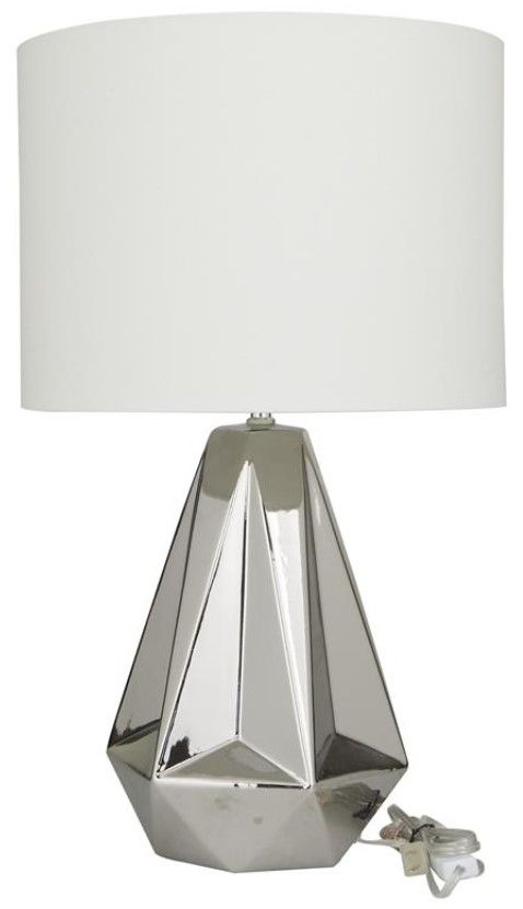 Deco Marche Silver Table Lamp-1