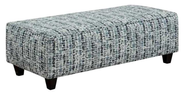 Fusion Furniture Macarena Cadet Indigo Cocktail Ottoman-0