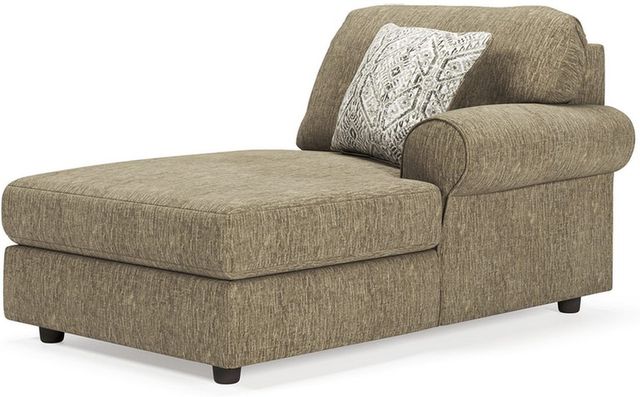 Signature Design by Ashley® Hoylake 3-Piece Chocolate Right-Arm Facing Sectional and Chaise-2