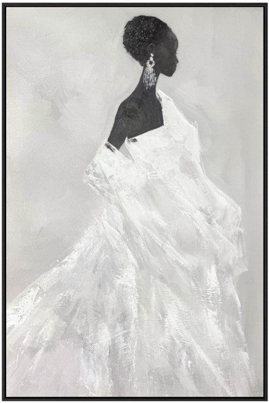 Classy Living Mindful Elegant Silhouette II Wall Art-0