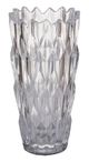 A & B Home Livie Pique Clear Vase-1