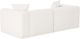 TOV Furniture Tarra Cream Modular Loveseat-4