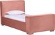 TOV Furniture Madison Dusty Rose Twin Velvet Bed-2