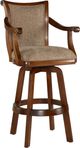 Powell® Brandon Cherry/Light Brown Swivel Bar Stool-0