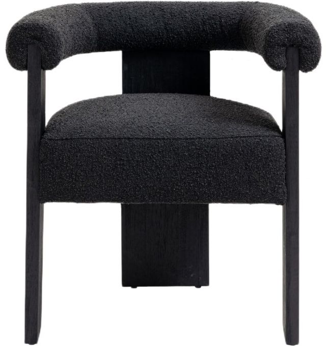 Meridian Furniture Barrel Black Dining Chair-1