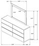 Coaster® Winslow Smoked Walnut Dresser and Mirror-2