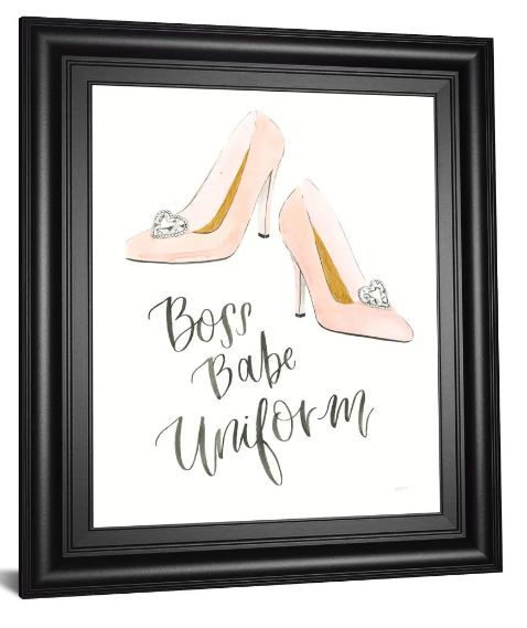 Classy Art Boss Babe III by Jenaya Jackson Wall Art-1